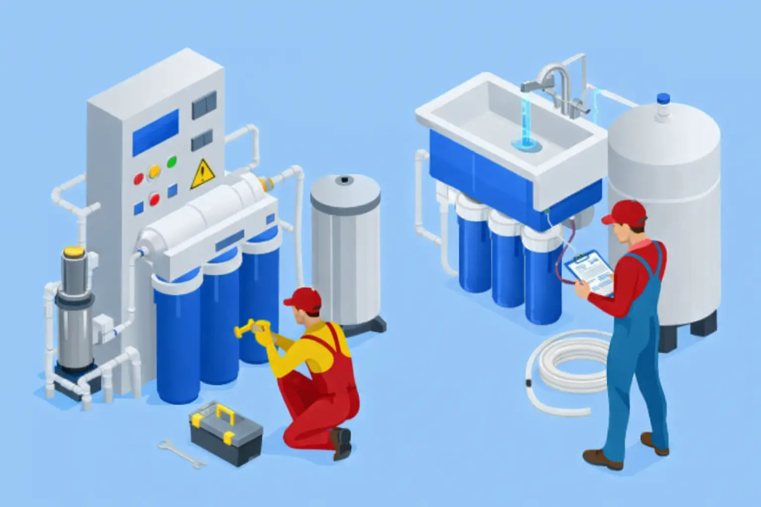Water Purification & RO Plant Installation, Repair & Services