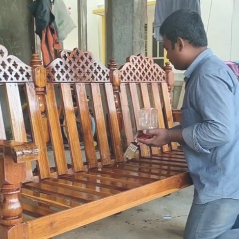 Furniture polishing