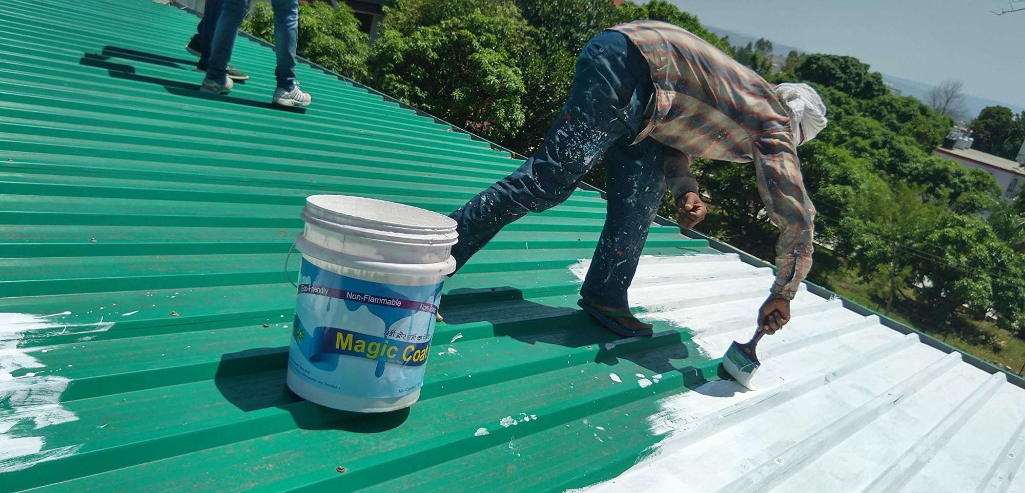 Heat-resistant painting