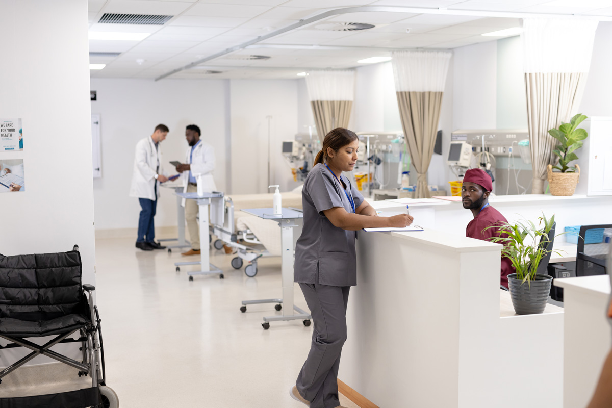 Hospital painting