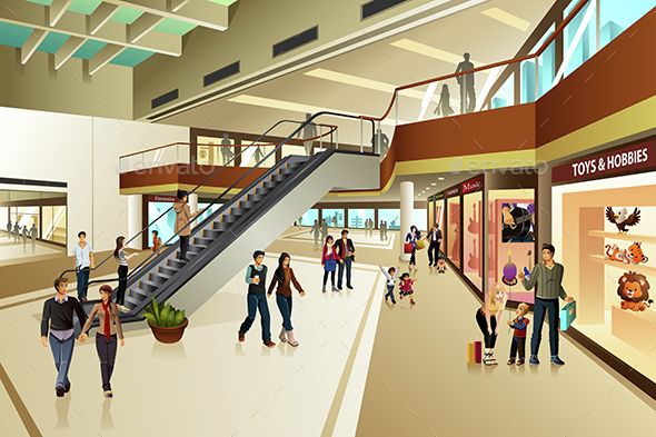 Mall & retail painting
