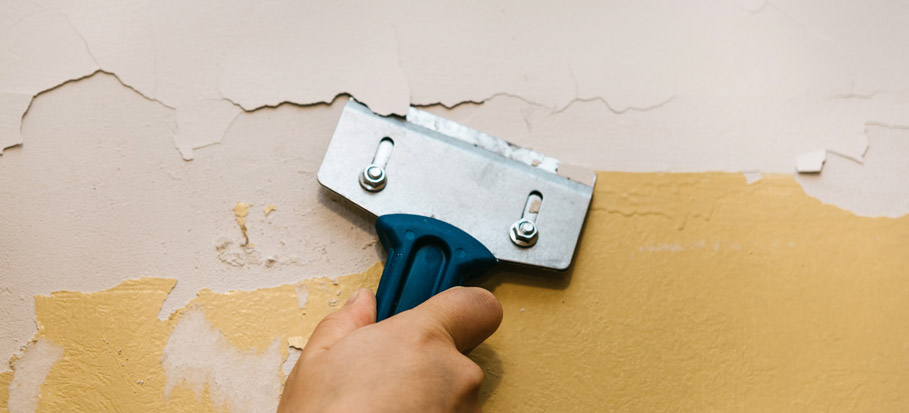 Old paint removal