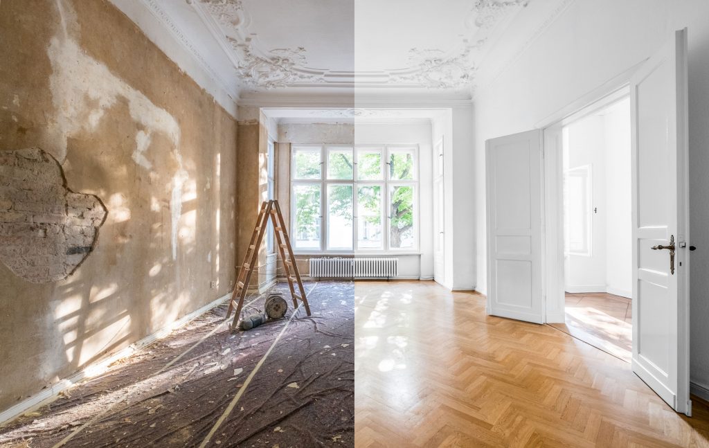 Repainting & Renovation painting
