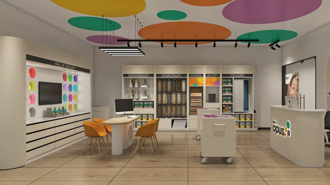 Shop & showroom painting