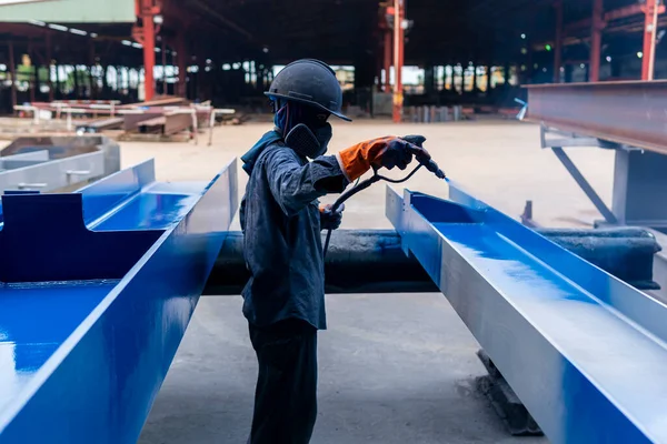 Structural steel painting