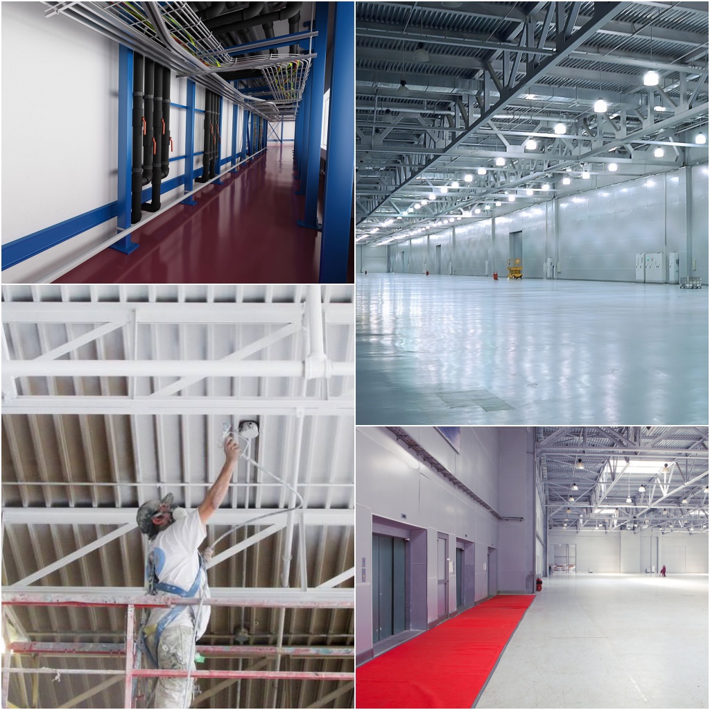 Warehouse painting