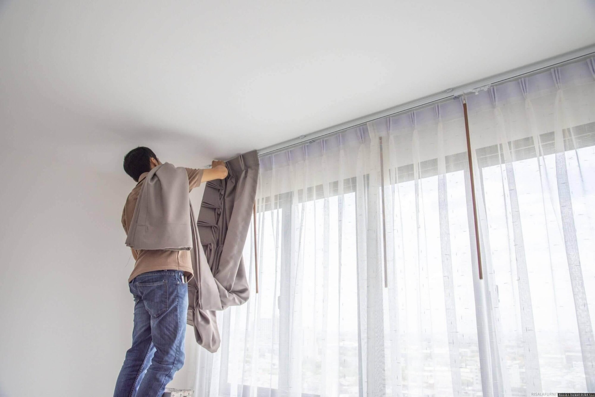 Window & Curtain Rod Installation